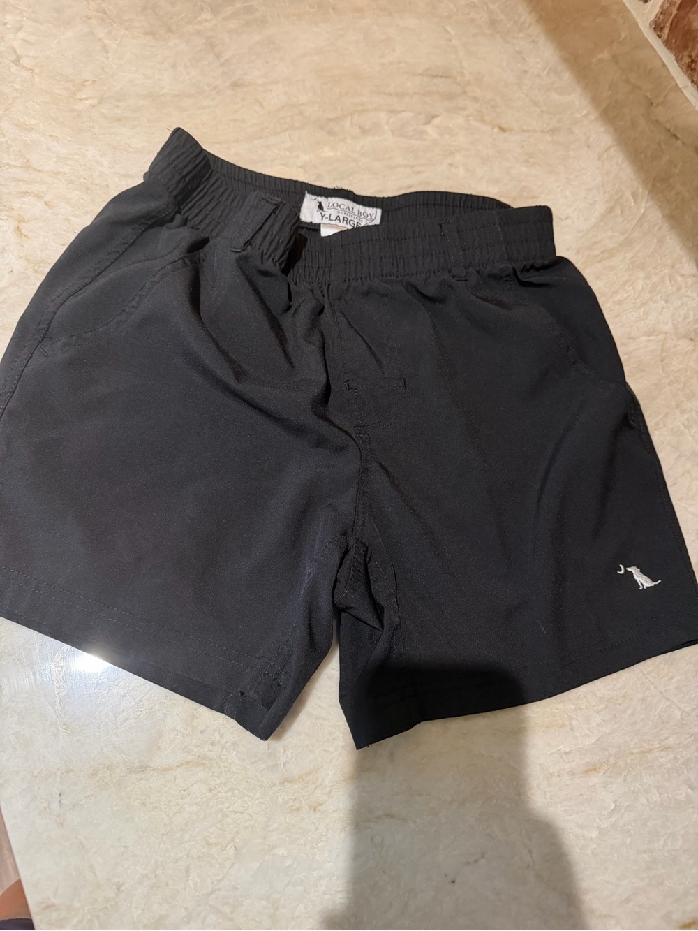 Local Boys Black Youth Volley Shorts